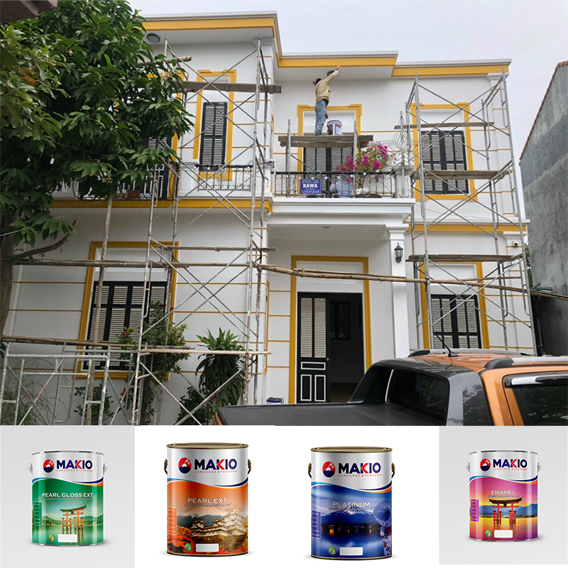 QUY TRÌNH THI CÔNG SƠN NƯỚC ĐẠT CHUẨN - Hãng Sơn Makio