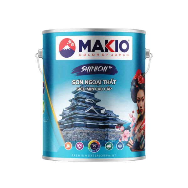 Sơn ngoại thất siêu mịn MAKIO® SINICHI