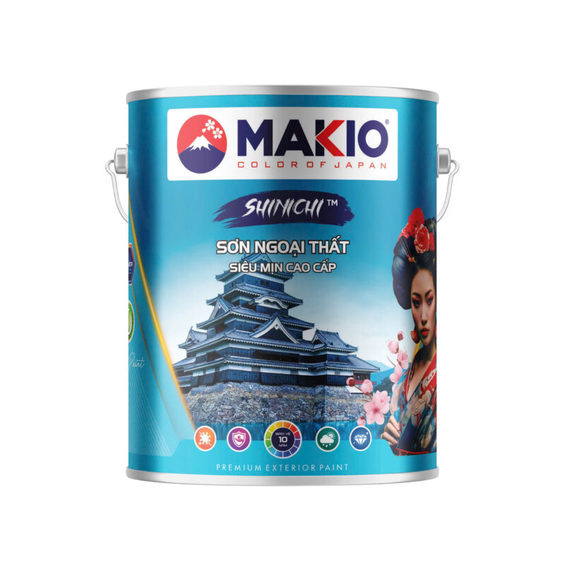 Sơn ngoại thất siêu mịn MAKIO® SINICHI